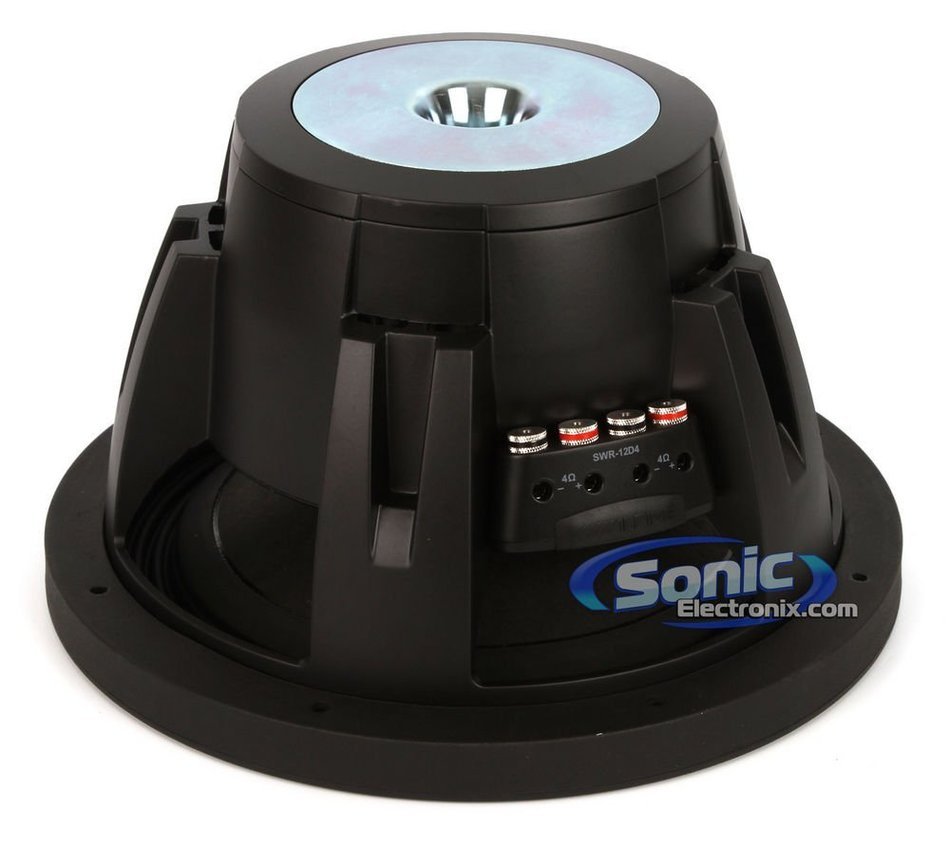 Pair of Alpine SWR-12D4 (swr12d4) 12" Dual 4 Ohm Type-R Series Car Subwoofers N3