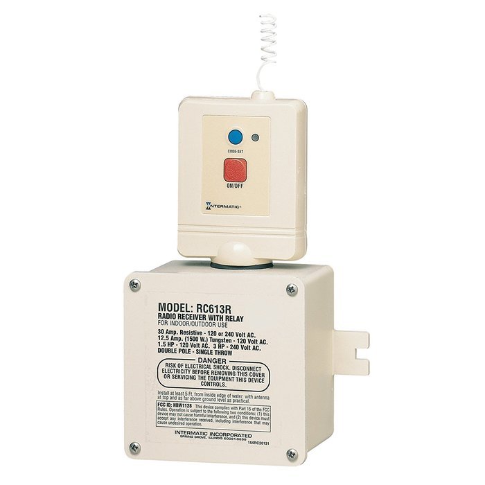 Intermatic RC613R Radio Receiver, Heavy Duty