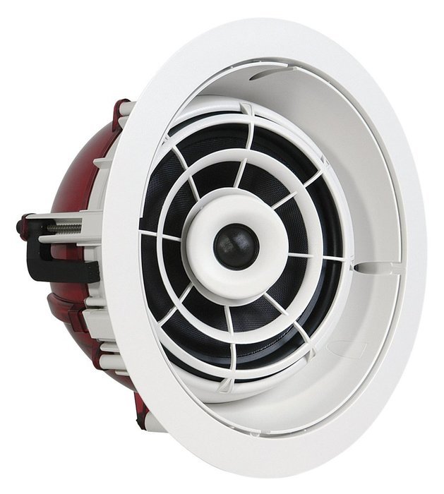 SpeakerCraft Two In-ceiling Pivoting Speaker, (1-Piece) AIM8