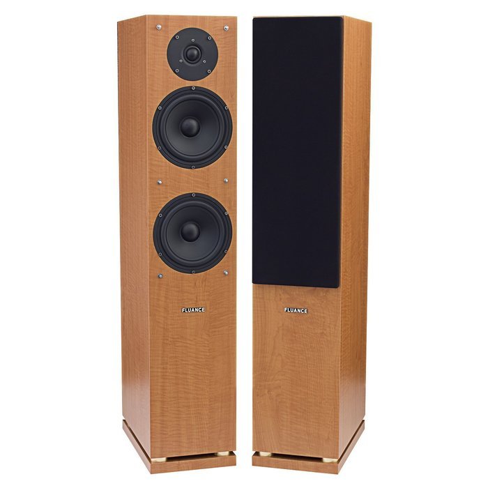 Fluance SXHTBFR-BK High Definition Two-way Floorstanding Main Speakers - Black N6