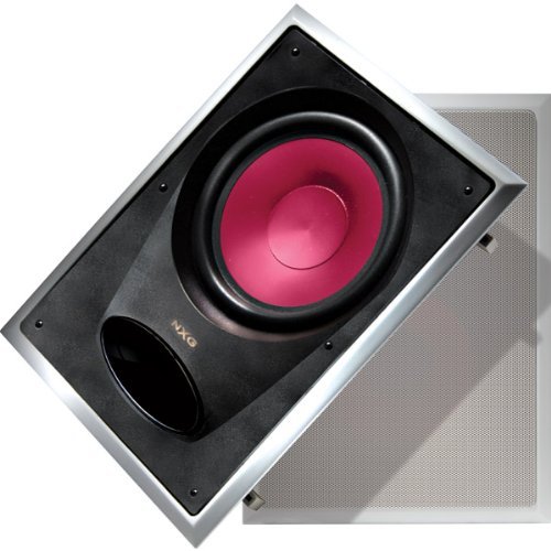 NXG Technology NX-PRO10SUB 10" 175-Watt In-Wall Mounted Subwoofer Speaker System
