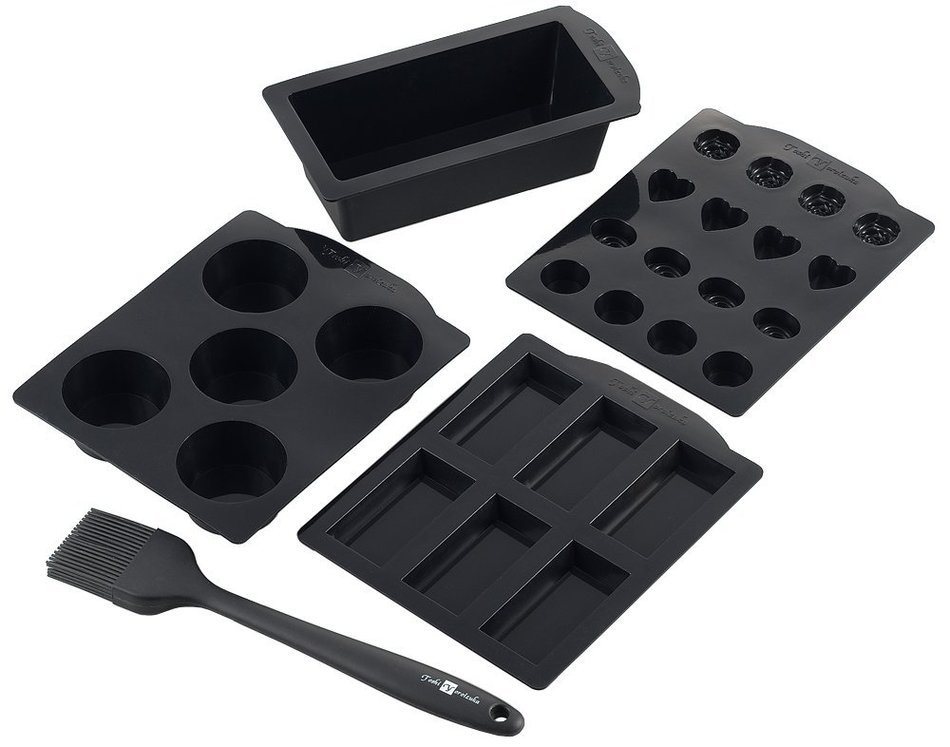 Yoroitsuka Toshihiko silicon confectionery supplies set (pound cake type muffin molds and financier type Petit... N2