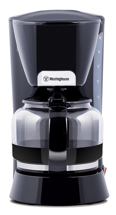 Westinghouse WDC201B 12-Cup Counter Top Coffee Maker, Black