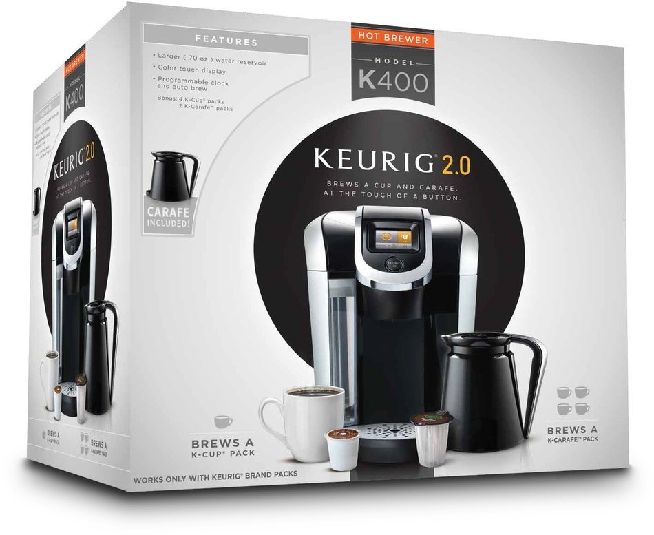 Keurig K450 2.0 Brewing System, Vintage Red N3