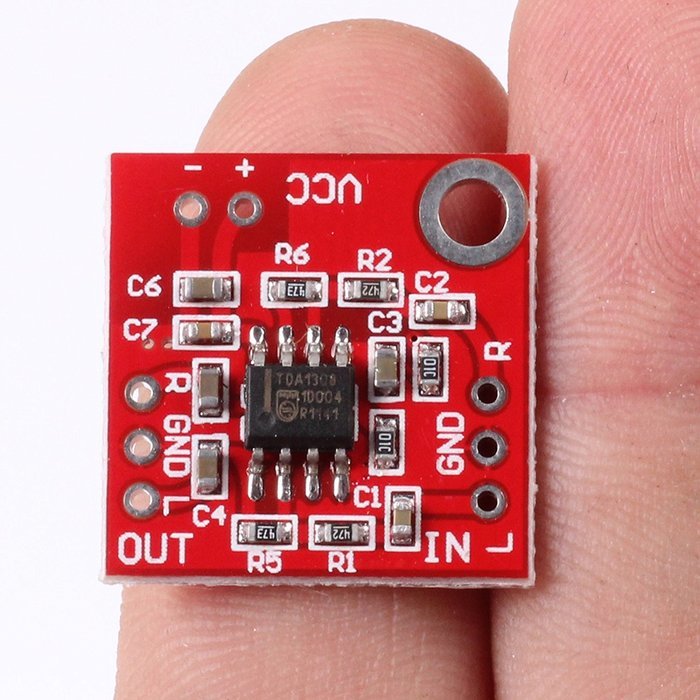 Icstation TDA1308 Earphone Headphone Stereo Audio Amplifier Board Preamplifier N5