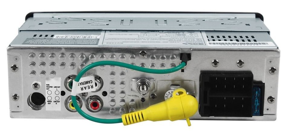Boss Audio BV7280 Boss Audio BV7280 - Single-DIN 3.2 Widescreen TFT Monitor AM/FM Receiver N4