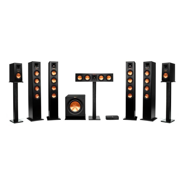 Klipsch Reference Premiere HD Wireless 7.1 Channel Floorstanding and Monitor Speaker System with HD Control Center