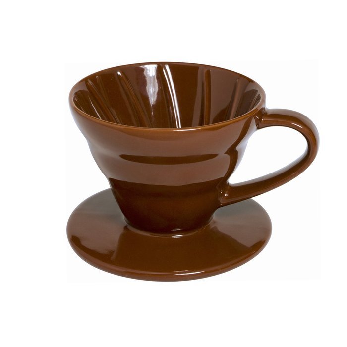 Ceramic Coffee Dripper, 1-2 Cup (Red) N2