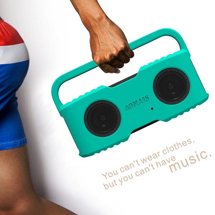 AOMAIS Sport II Portable Wireless Bluetooth Speakers 4.0 with Waterproof IPX7,20W Bass Sound,Stereo Pairing,Durable... N26