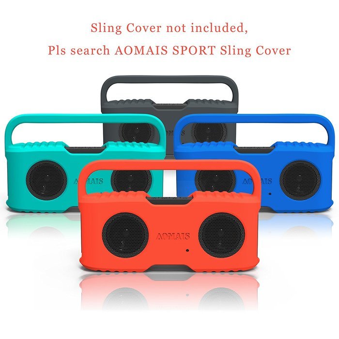 AOMAIS Sport II Portable Wireless Bluetooth Speakers 4.0 with Waterproof IPX7,20W Bass Sound,Stereo Pairing,Durable... N28