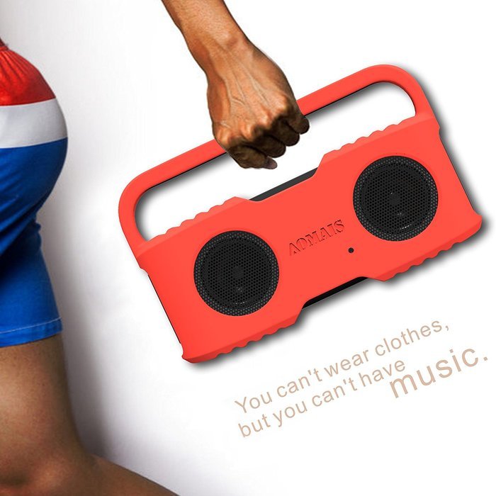 AOMAIS Sport II Portable Wireless Bluetooth Speakers 4.0 with Waterproof IPX7,20W Bass Sound,Stereo Pairing,Durable... N29