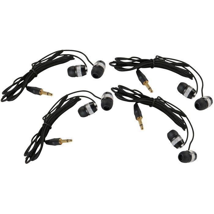 Peavey ALS72.9 MHz Assisted Listening System Transmitter & Four Receivers with Ear Buds N4