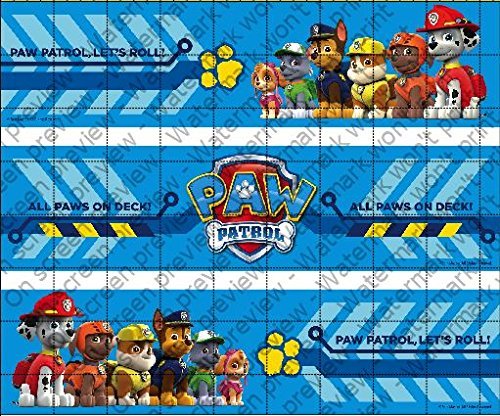 Paw Patrol Cake Strips Licensed Edible Cake Topper #7442 N2