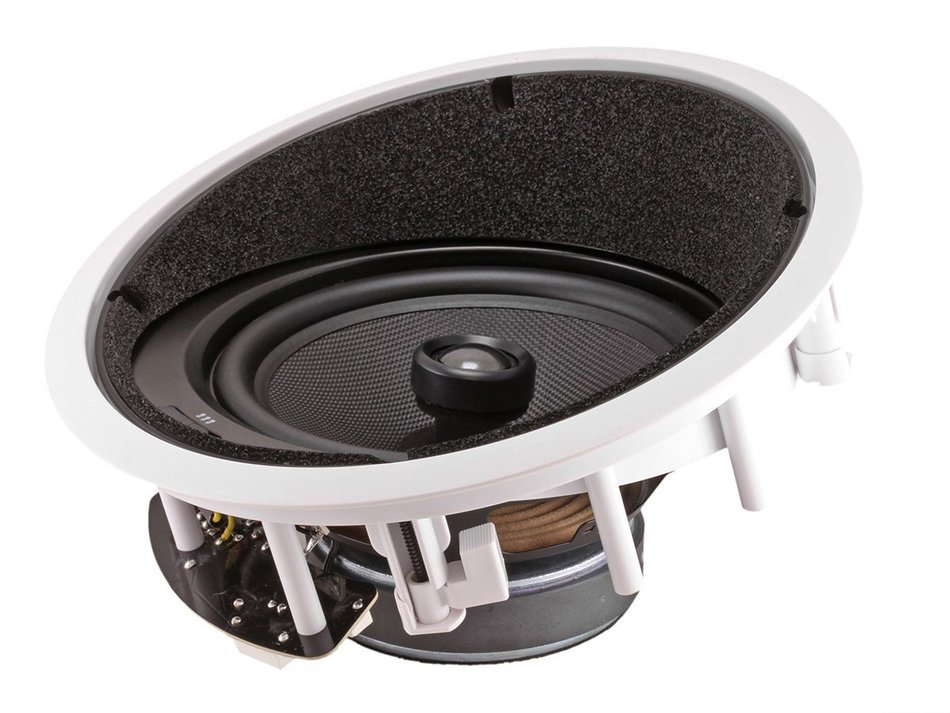Monoprice 8 Inch Kevlar In-Ceiling Speakers (Pair) N6