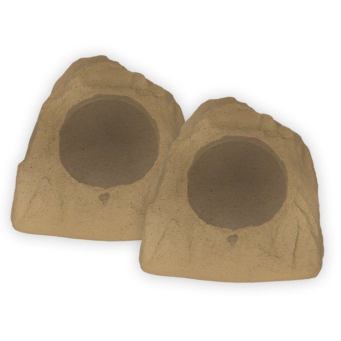Theater Solutions 2R8S Outdoor Rock Speakers (Sandstone)