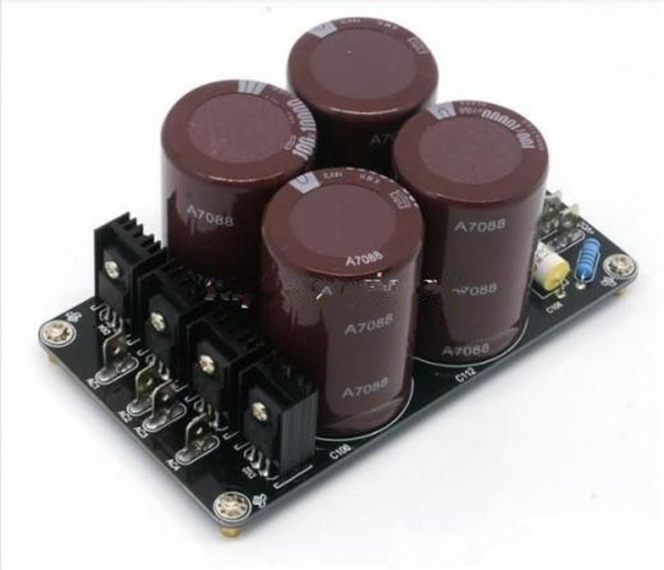 SMO 4 x 10000uF/100V Power Regulator Board PSU for Power Amplifier