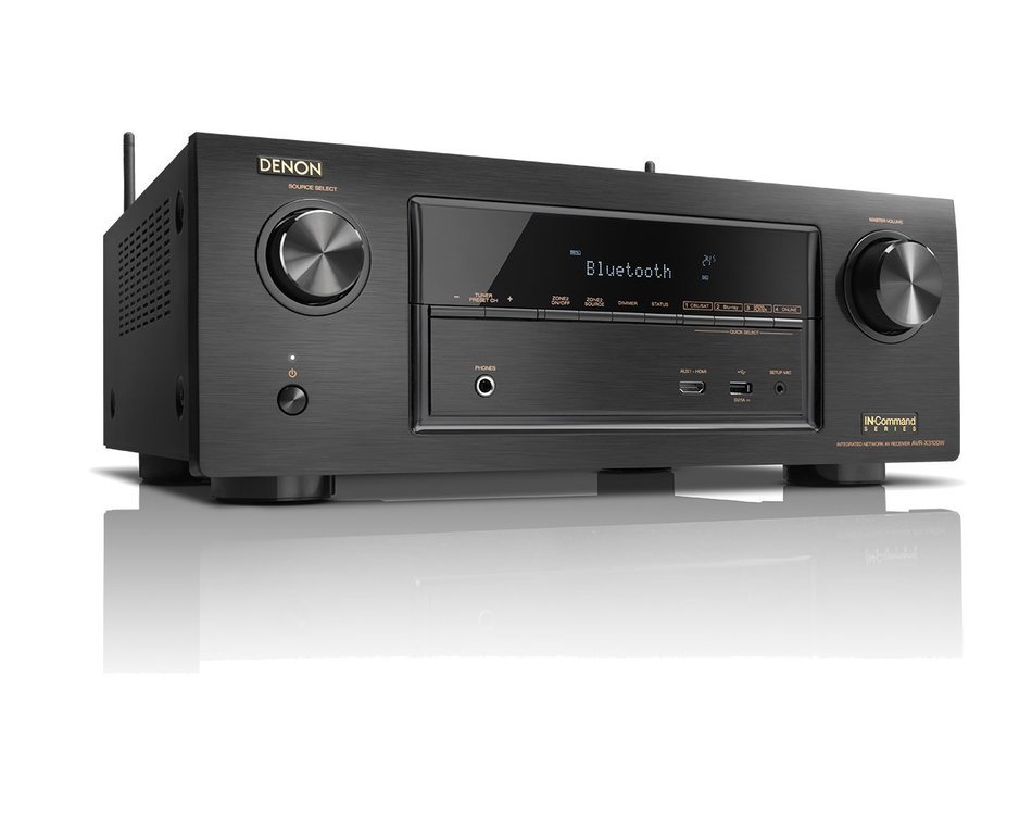 Denon AVR-X3100W 7.2 Channel Full 4K Ultra HD AV Receiver with Bluetooth and Wi-Fi (Discontinued by Manufacturer) N6