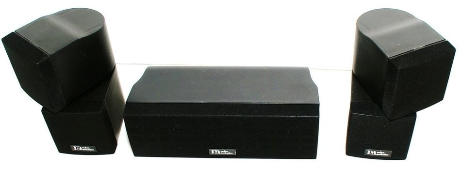 Nolyn Acoustics 3 SPEAKER SURROUND SYSTEM - 2 x TWIN SATELITES AND A CENTER