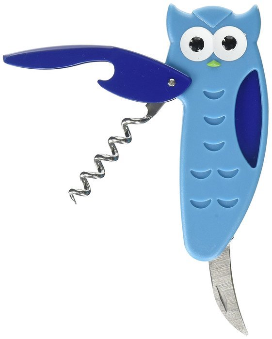 Kikkerland At Your Service Corkscrew, Multicolored N3