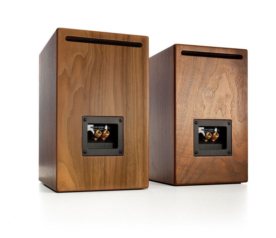 Audioengine HDP6 Passive Bookshelf/Stand-mount Speakers (Pair) - Walnut N3