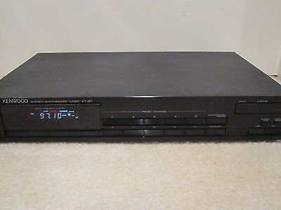 Kenwood KT-57 AM/FM Stereo Digital Synthesizer Tuner