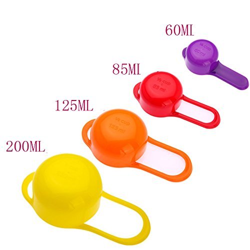 8 Piece Compact Food Preperation Set Nested Mixing Bowls N4