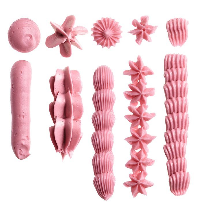 Cake Boss Decorating Tools 6-Piece Traditional Decorating Tip Set N4