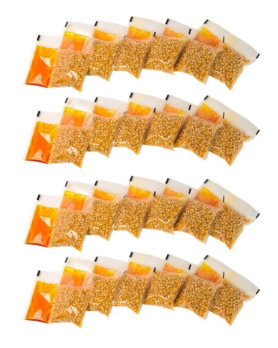 Nostalgia KPP24 24-Count 4-Ounce Pre-Measured Premium Quality Popcorn, Oil, & Seasonings Packs N2