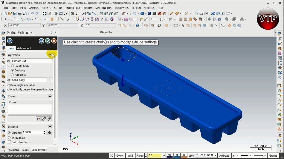Mastercam X8-X9 SOLIDS Video Tutorial Training in HD N5
