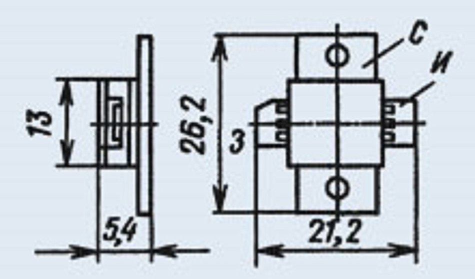 Transistors silicon 2P701A (KP701A) USSR 1 pcs N2