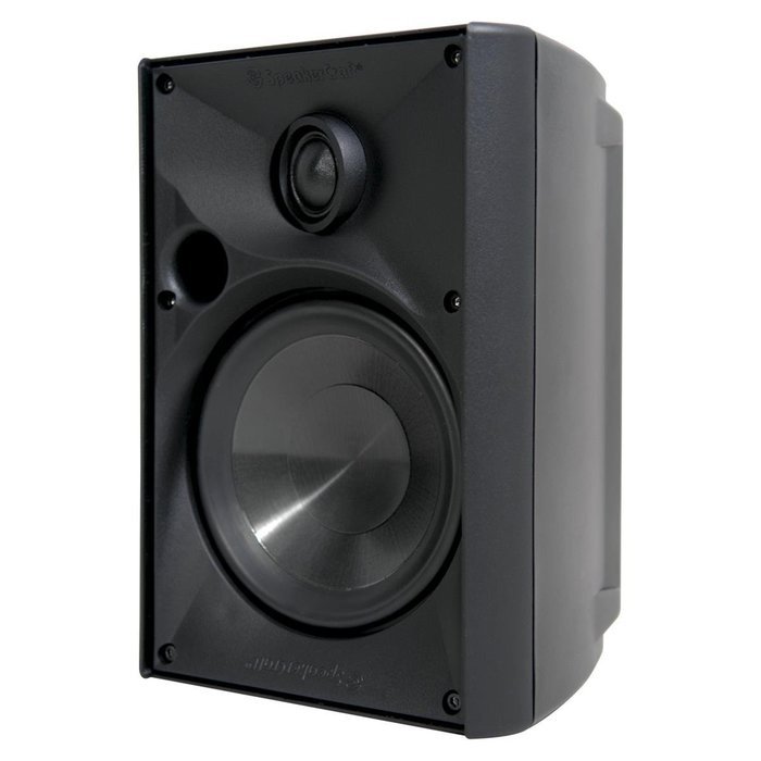 SpeakerCraft OE5 One Outdoor Elements 2-Way Outdoor Speaker - Pair (Black) N2