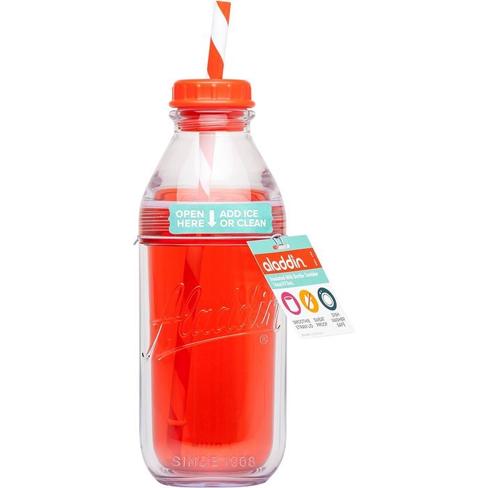 Aladdin Insulated Milk Bottle, 20 oz, Berry N6