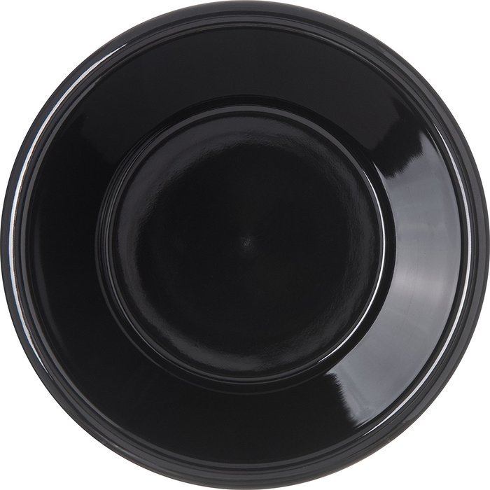Carlisle 4312603 SAN Smooth Ramekin, 6 oz Capacity, 1.80" Height, Black (Case of 48) N2