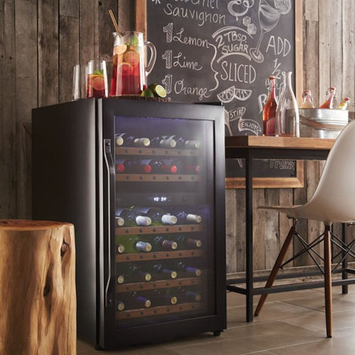Danby DWC040A2BDB Rustic Dual Zone 38-bottle Wine Cellar N3