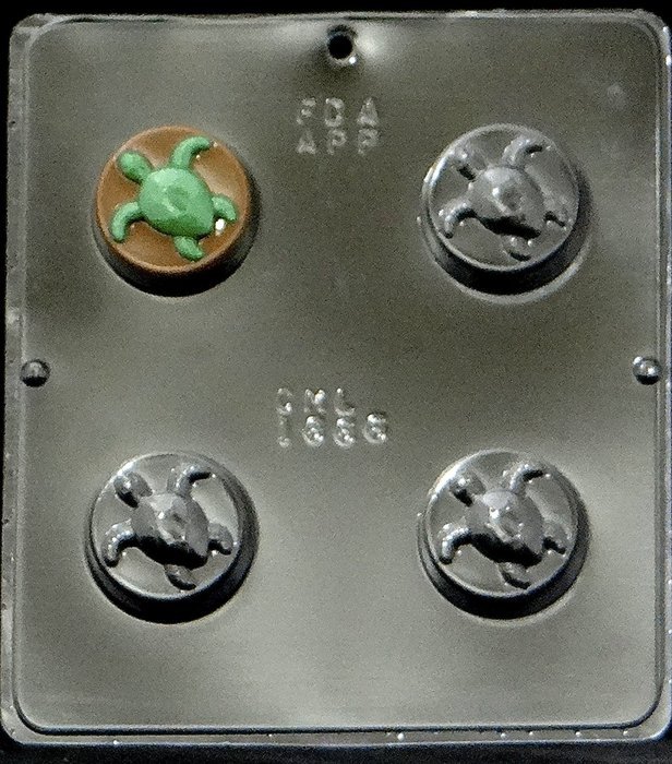 Sea Turtle Oreo Cookie Sandwich Chocolate Candy Mold 1666