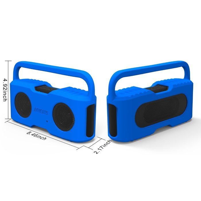 AOMAIS Sport II Portable Wireless Bluetooth Speakers 4.0 with Waterproof IPX7,20W Bass Sound,Stereo Pairing,Durable... N41