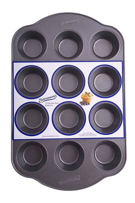 Entenmann's Bakeware Classic ENT19012 12-Cup Muffin/Cupcake Pan