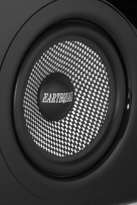 Earthquake Sound IQ52S iPod Docking Speaker System (Silver Piano Gloss, Pair) N17