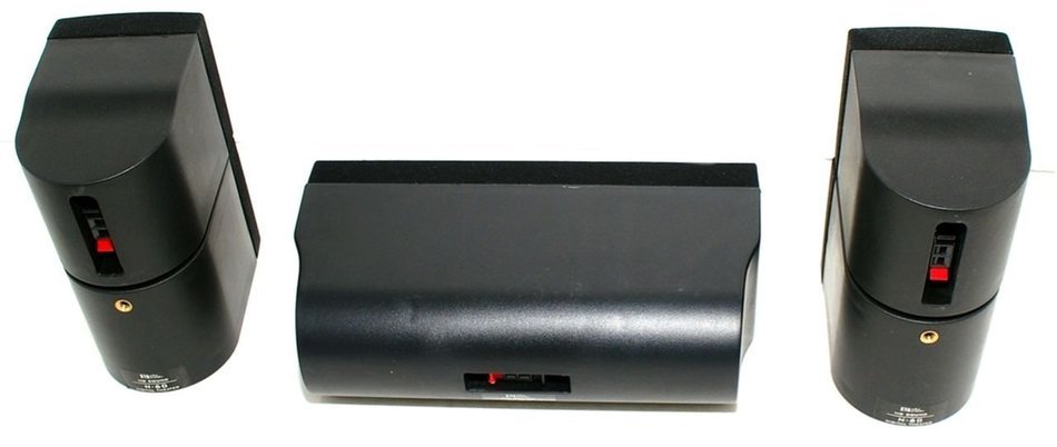 Nolyn Acoustics 3 SPEAKER SURROUND SYSTEM - 2 x TWIN SATELITES AND A CENTER N2