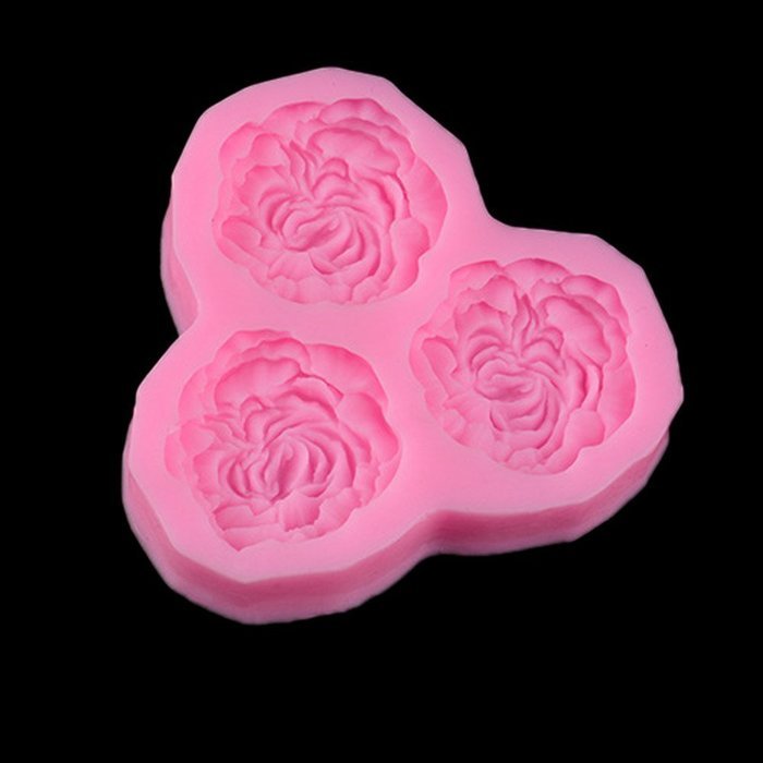 Freedi Rose Shape Bachelorette Party Silicone Chocolate Mold Ice Cube Tray N5