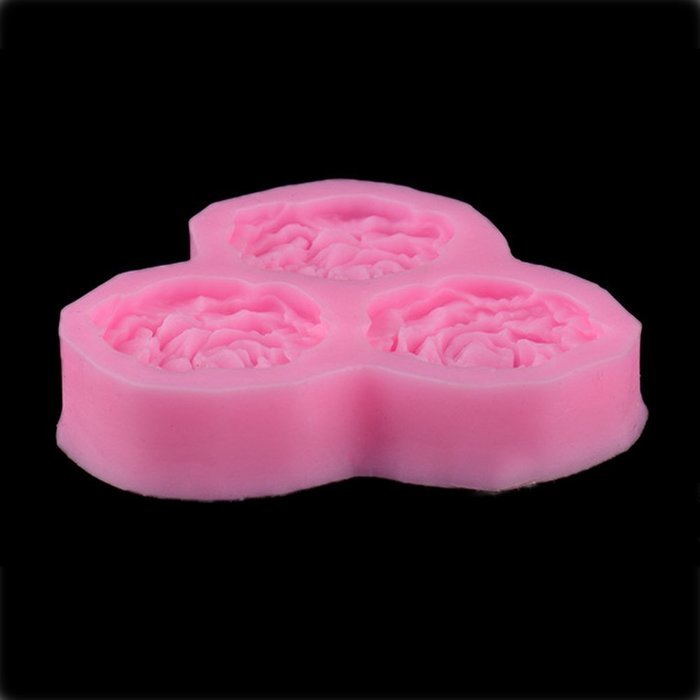 Freedi Rose Shape Bachelorette Party Silicone Chocolate Mold Ice Cube Tray N6