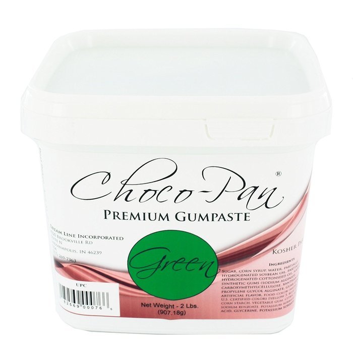 Choco-Pan Gumpaste Green 2 Pounds