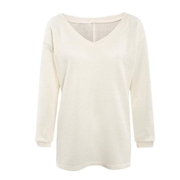 Knitted Pullover,Morecome Women Long SleeveLoose Sweater Knitwear N2