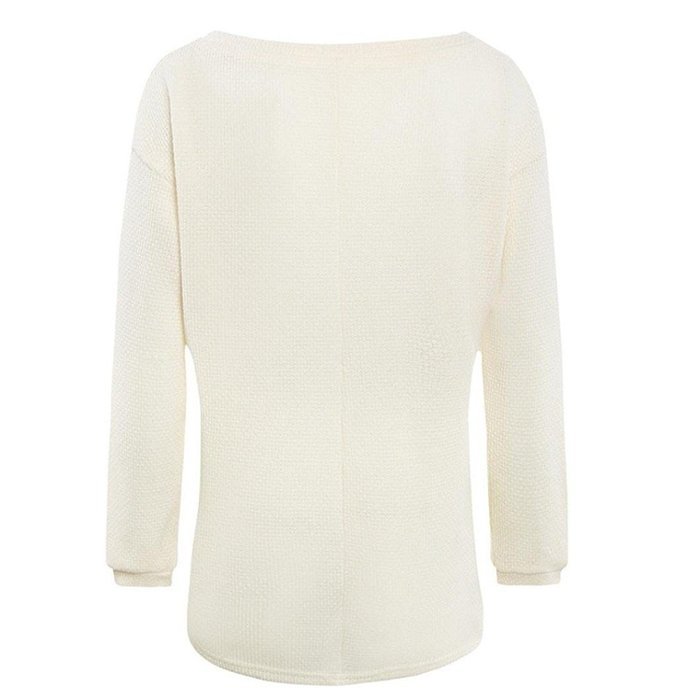 Knitted Pullover,Morecome Women Long SleeveLoose Sweater Knitwear N3
