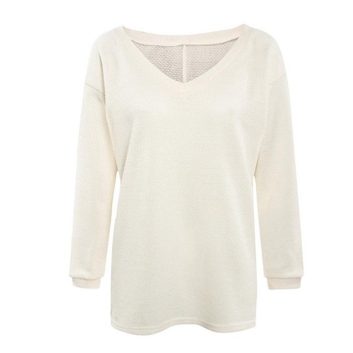 Knitted Pullover,Morecome Women Long SleeveLoose Sweater Knitwear N6