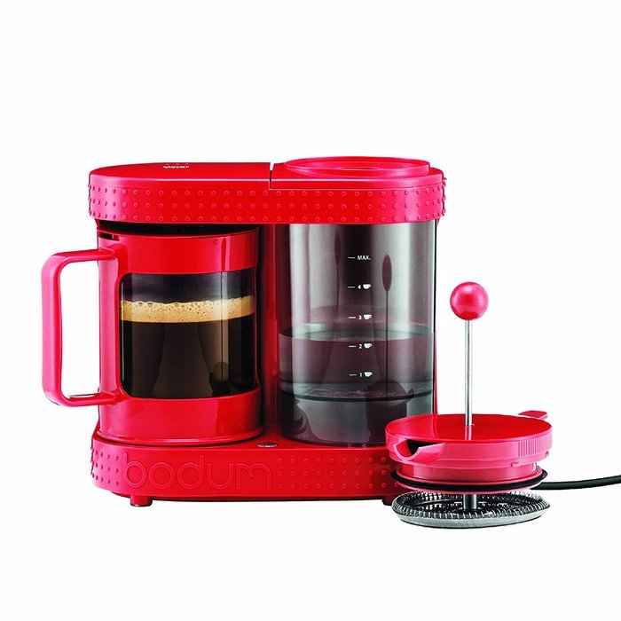 Bistro 4-Cup Electric French Press Coffeemaker, 0.5-Liter 17-Ounce, Green N2