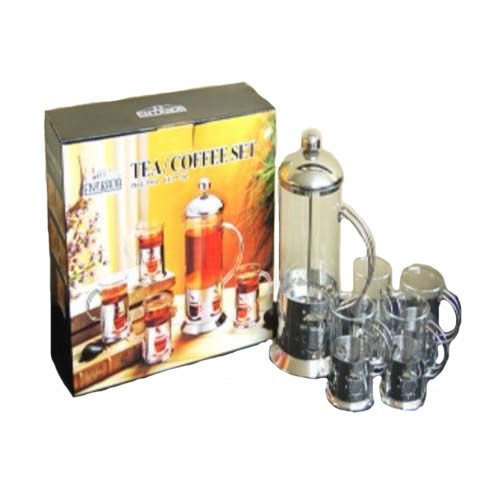 Essential D&eacute;cor Entrada Collection EN6164 5-Piece Coffee Press Set