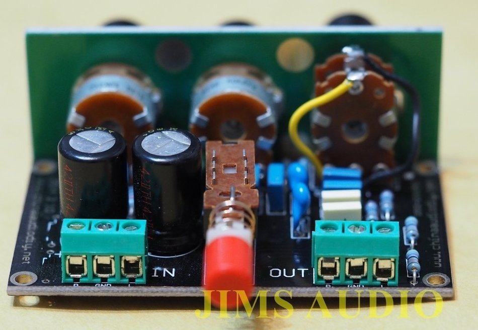 Passive stereo tone control w/ loudness button assembled low distortion N4