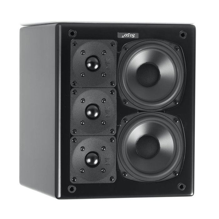 M&K Sound S150II THX Ultra2 Certified Right or Center Channel Monitor-Each (Black)