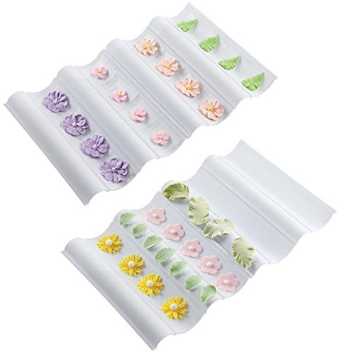 Astra shop Set of 2 Flower Wave Drying Former Set Cake Decorating Tool
